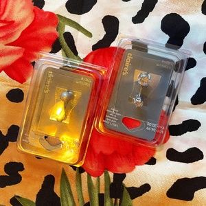 Belly Bars Silver Matte and Cubic Zirconia Navel Jewelry